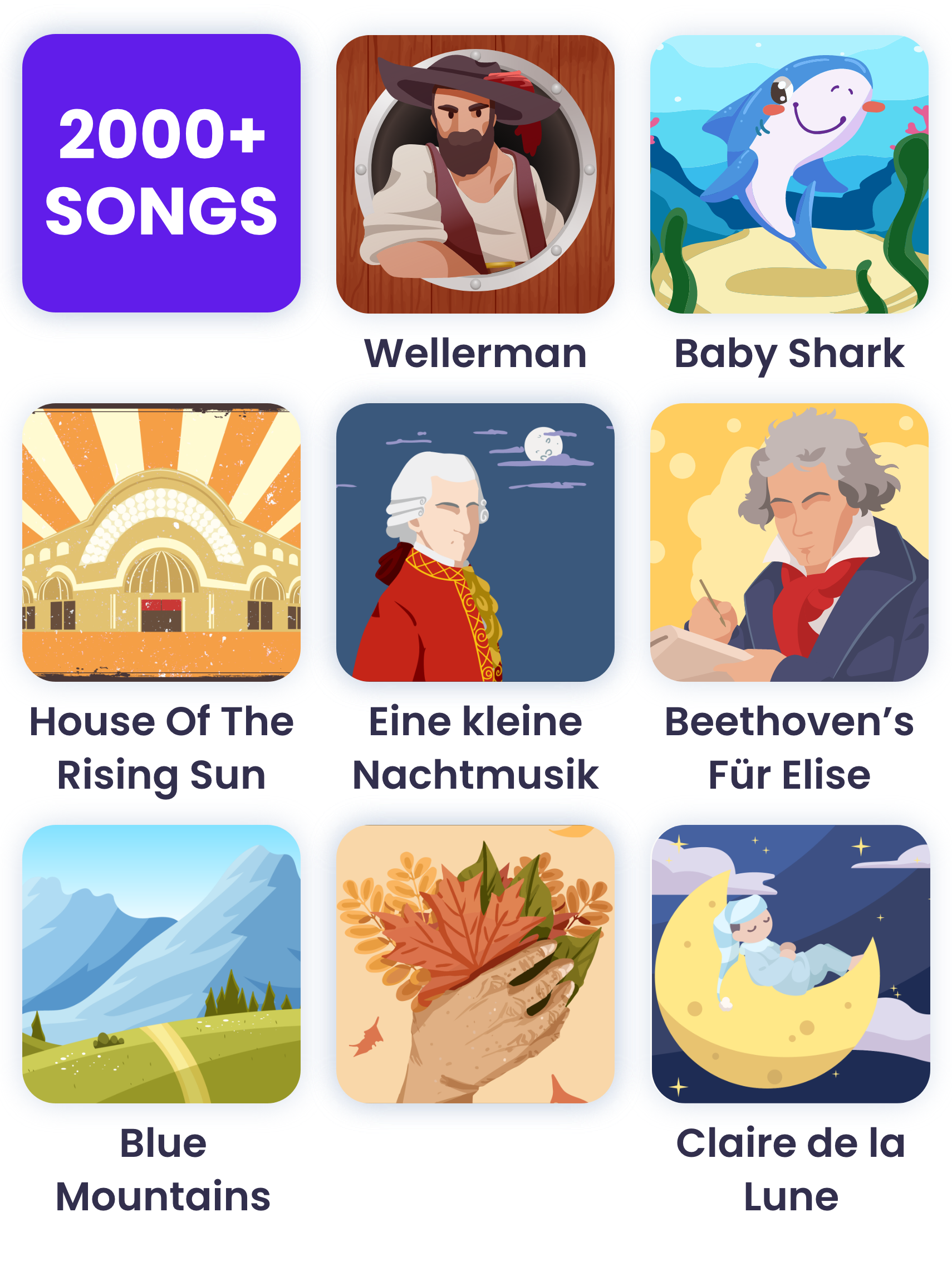 Learn & play your favourite songs