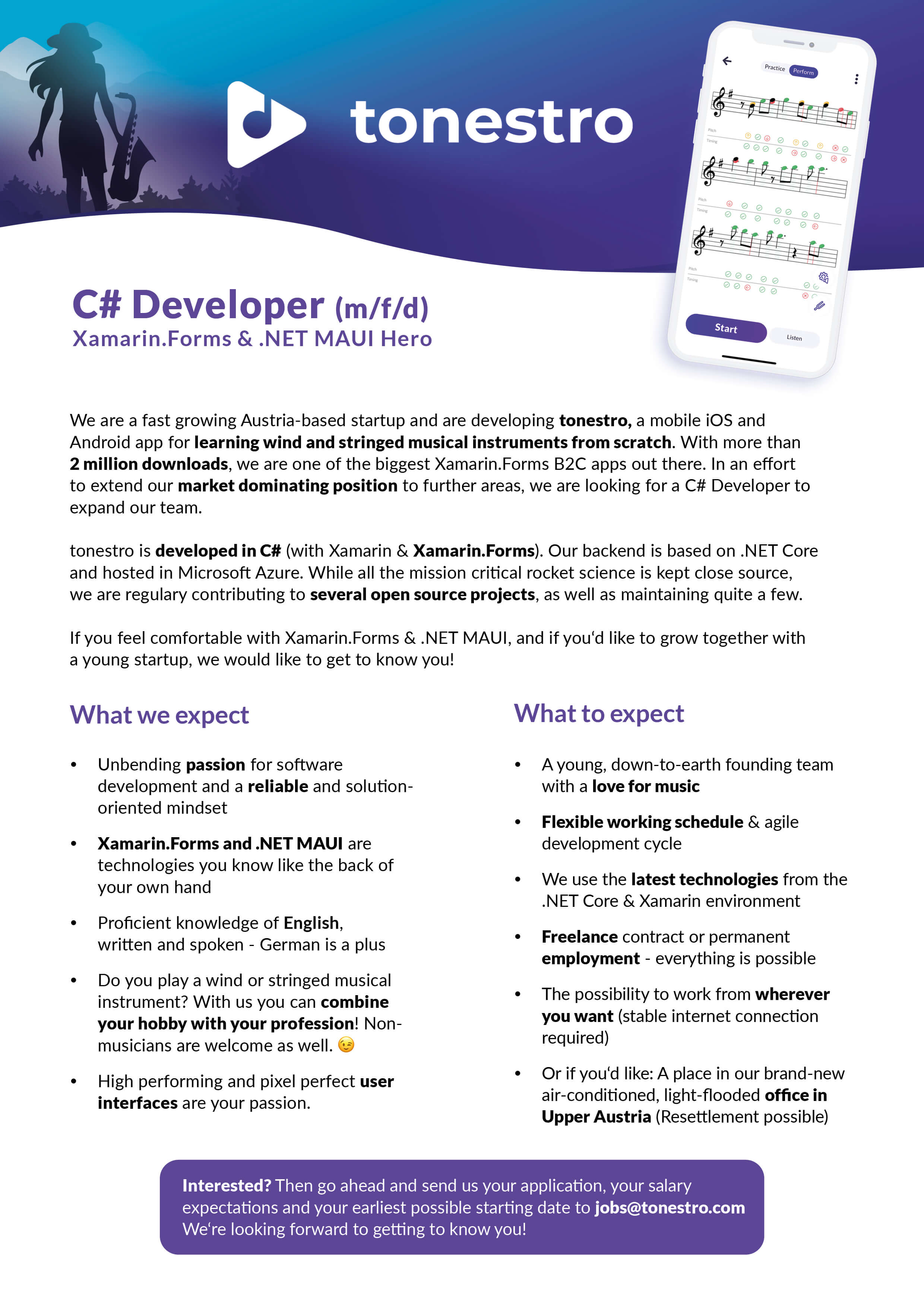 Frontend Developer job description